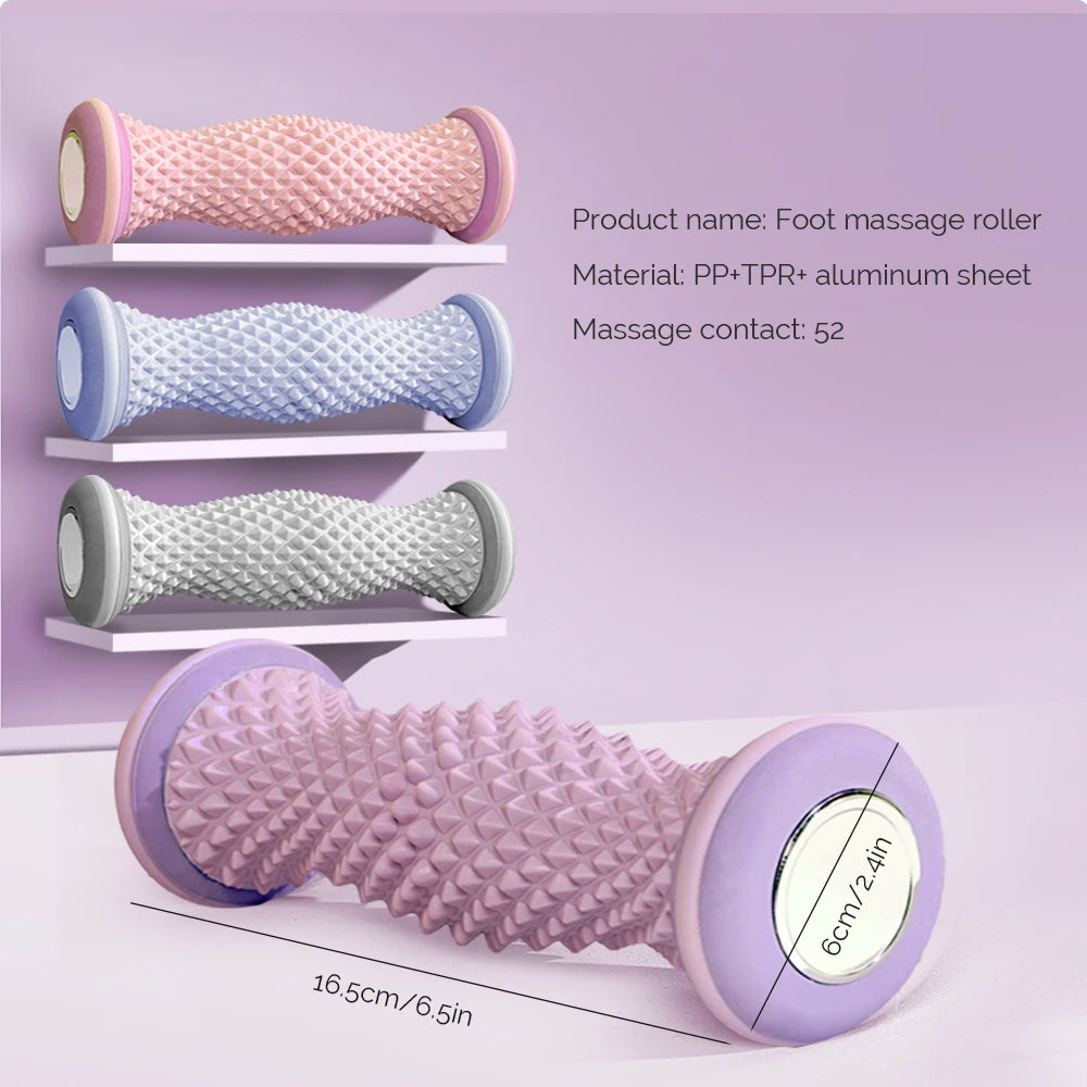 Foot Massage Roller Foot Roller Foot Massager Plantar Acupressure Relaxation Feet Shiatsu Massager Calf Shaping Massage Tools