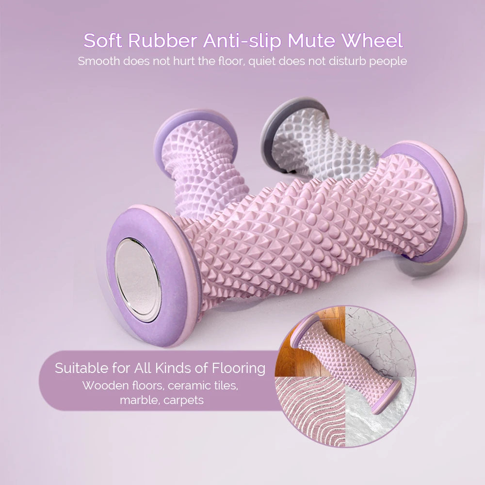Foot Massage Roller Foot Roller Foot Massager Plantar Acupressure Relaxation Feet Shiatsu Massager Calf Shaping Massage Tools