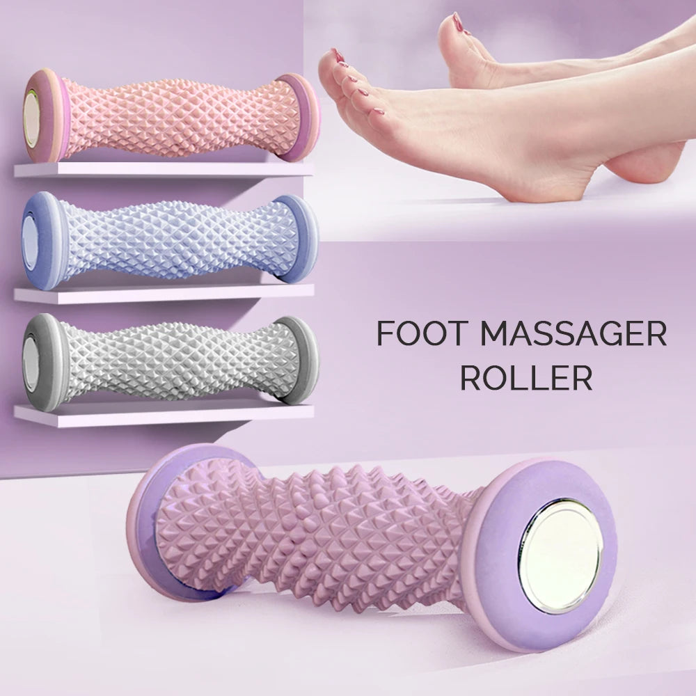 Foot Massage Roller Foot Roller Foot Massager Plantar Acupressure Relaxation Feet Shiatsu Massager Calf Shaping Massage Tools