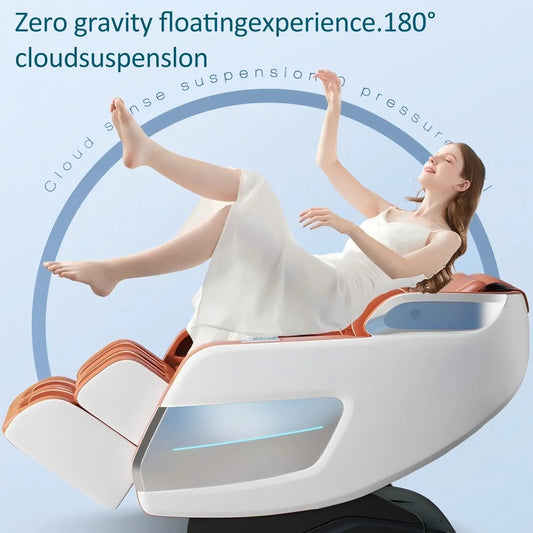 3-year warranty Massage Chair Full Body 4d Zero Gravity  Dual-core 4D SL-Track Stretching Bluetooth Music and Voice Control